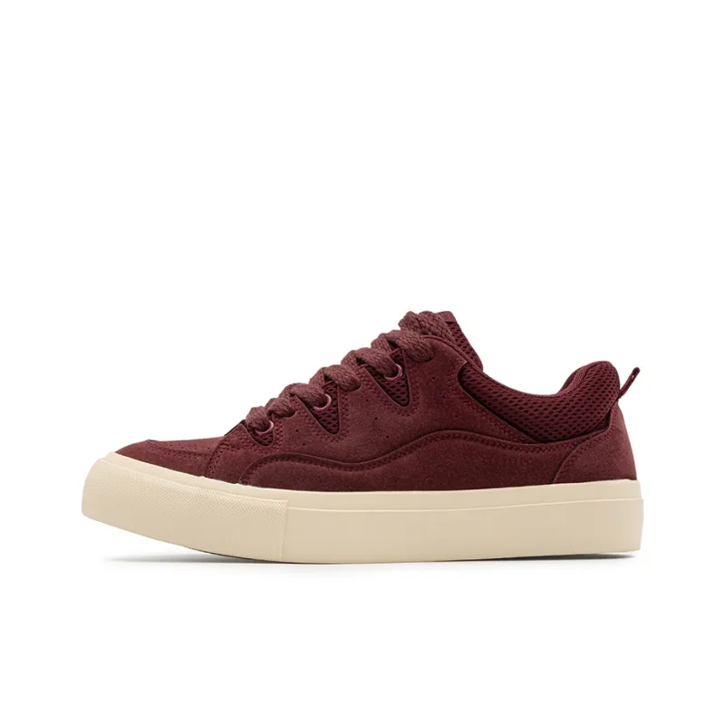 N6K8 Anti Slip Wear Resistant Low Top Skateboard Shoes Men's-6