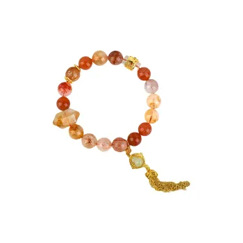 Bubble Scallops Crystal Bracelets Unisex