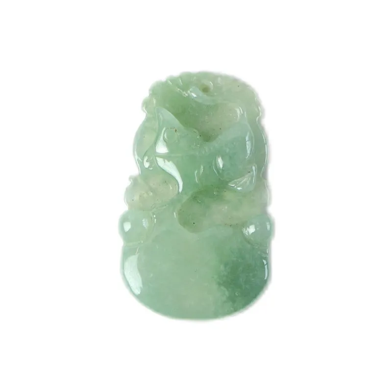 South Asia Bean Type Jadeite Pendants Unisex-0