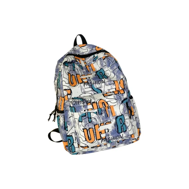 URBAN FOREST Nylon Backpack Unisex Multicolor-9