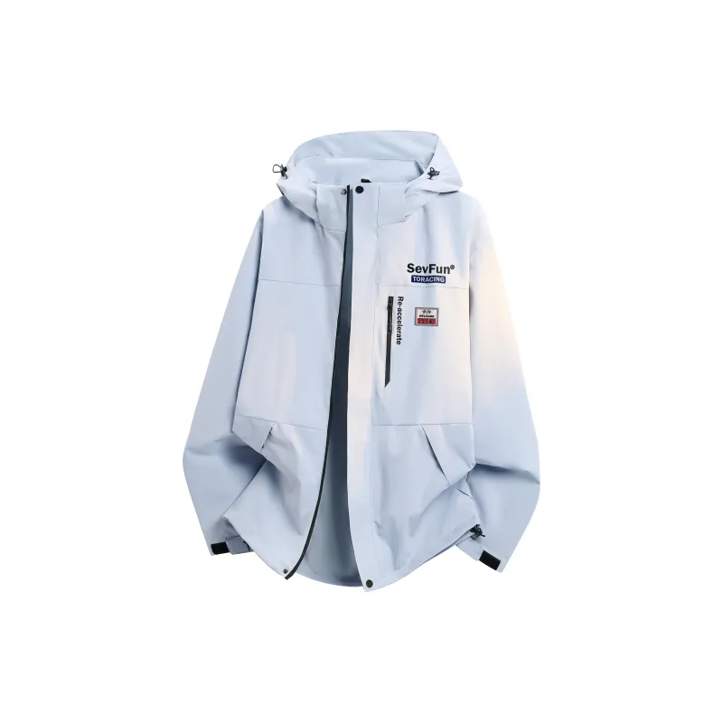 7 SEVFUN Waterproof And Windproof Windbreaker Jacket Unisex-10