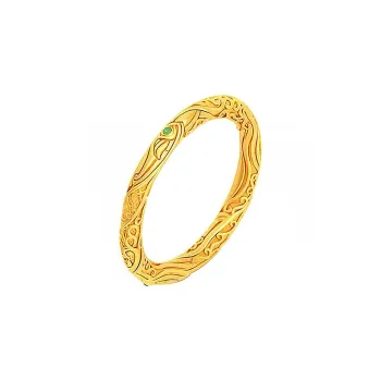 Heart Grass 999 Fine Silver Rings Unisex