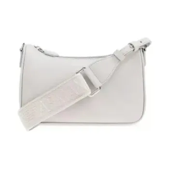 EMPORIO ARMANI Thermoplastic Polyurethane Shoulder Bag Women's Gray