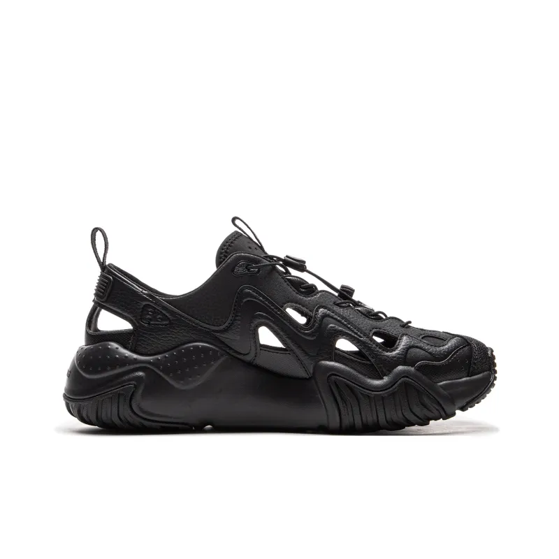 LiNing Cat Claw Breathable Height Increasing River Trekking Shoes Men's Night Black-1