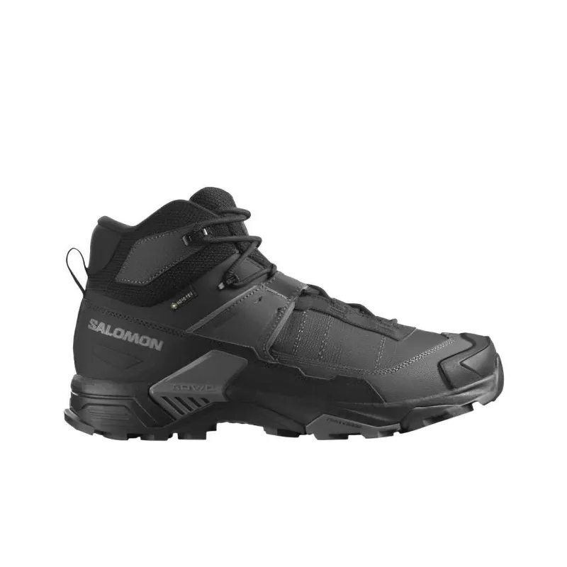 SALOMON X ULTRA 5 Mid Top Hiking Shoes Men's Black-1