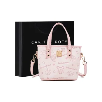 Carit&Koty Polyurethane Handbag Regular Women's Pink