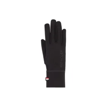 Moncler Polyamide, Nylon, Elastane Gloves Women's Black