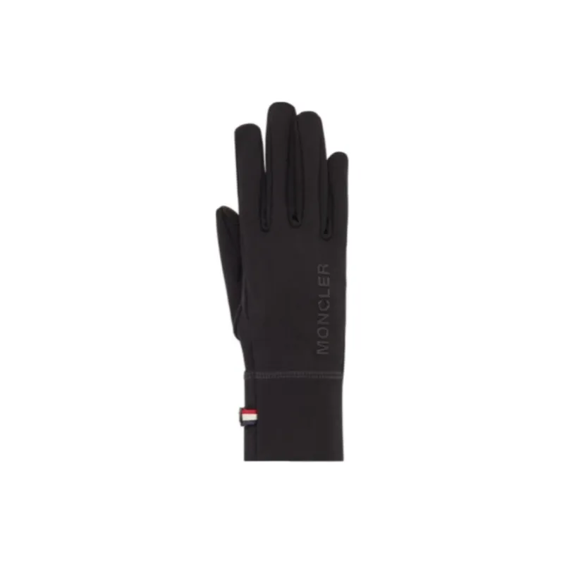 Moncler Polyamide, Nylon, Elastane Gloves Women's Black-0