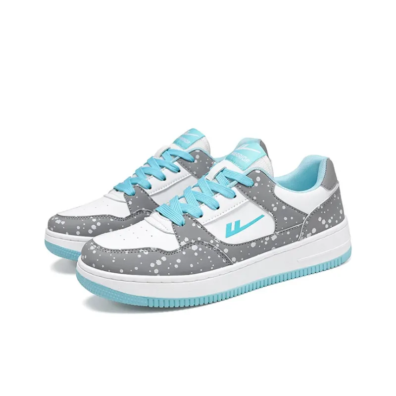 WARRIOR Skateboard Shoes Unisex Low Top White Bamboo-2