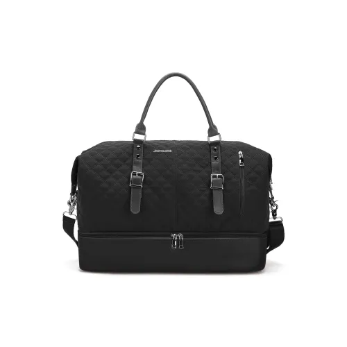 JEANSWEST Fabric Portable Crossbody Travel Bag Gym Bag Luggage Bag Unisex Multicolor