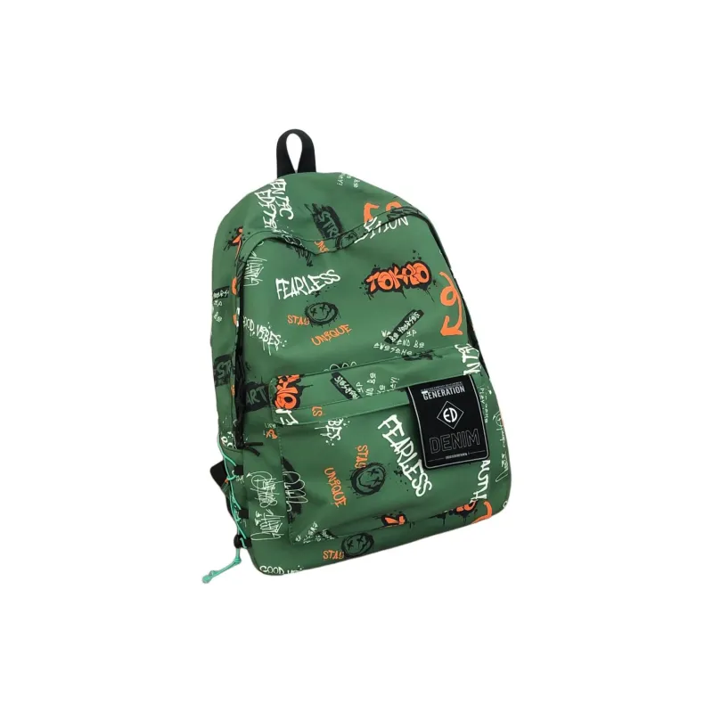 URBAN FOREST Nylon Backpack Unisex Multicolor-15