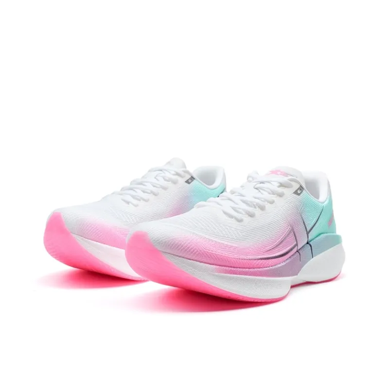 XTEP 360X 2.0 Running Shoes Men Low Top Classic White/Fluorescent Digital Pink/Sky Teal-3