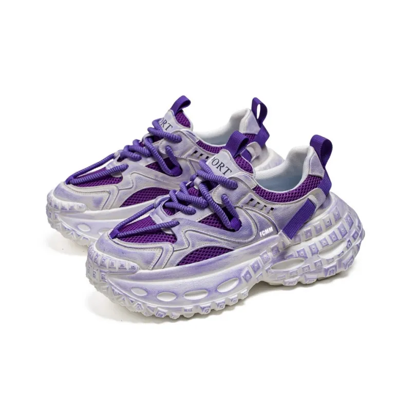 FCMM Abrasion Resistant Breathable Slip Resistant Chunky Sneakers Men's-1