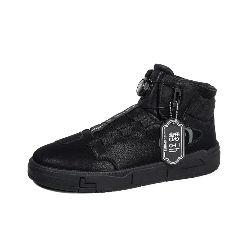Locke Cushioned Wear Resistant Lightweight High Top Cycling Shoes Men's-1