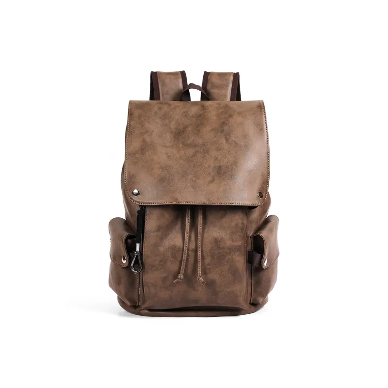 Slazenger PU Backpack Unisex Gray/Khaki-3