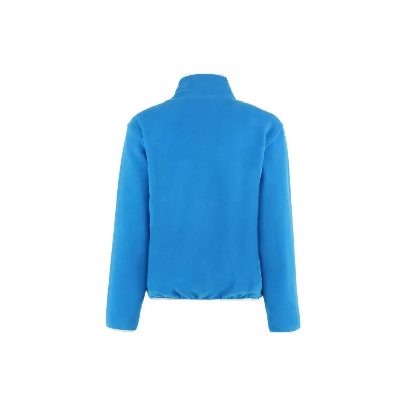 SPORTY & RICH Logo Embroidered High Neck Sweatshirt-1