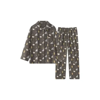 O'MESIK Pajama Set Women's Brown