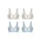 4 Pack Champagne White 2+Haze Blue 2
