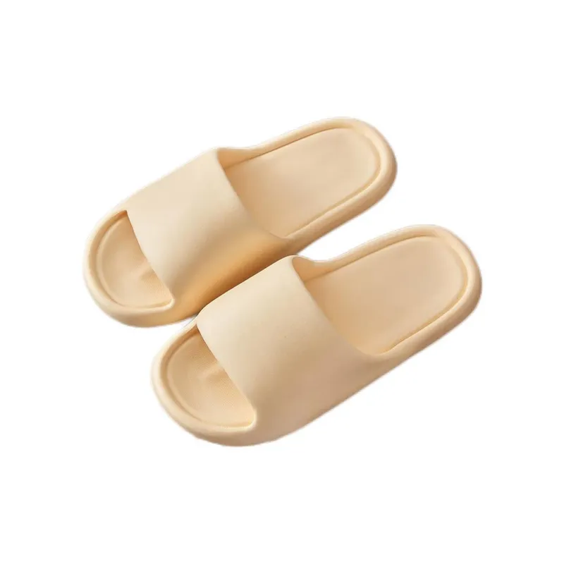 NAIHUO Summer Squashy And Bouncy Feeling Platform Unisex, Home Bathroom Slip Resistant Quiet Couple's Slippers-16