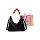 Black without Charm-Shopping Bag