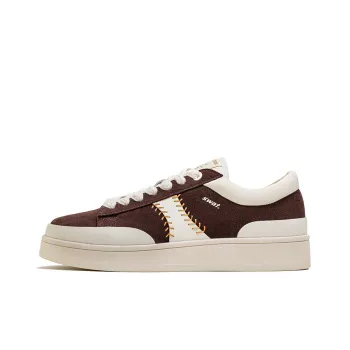 MADEN Low Top Skateboard Shoes Men's Light Coffee