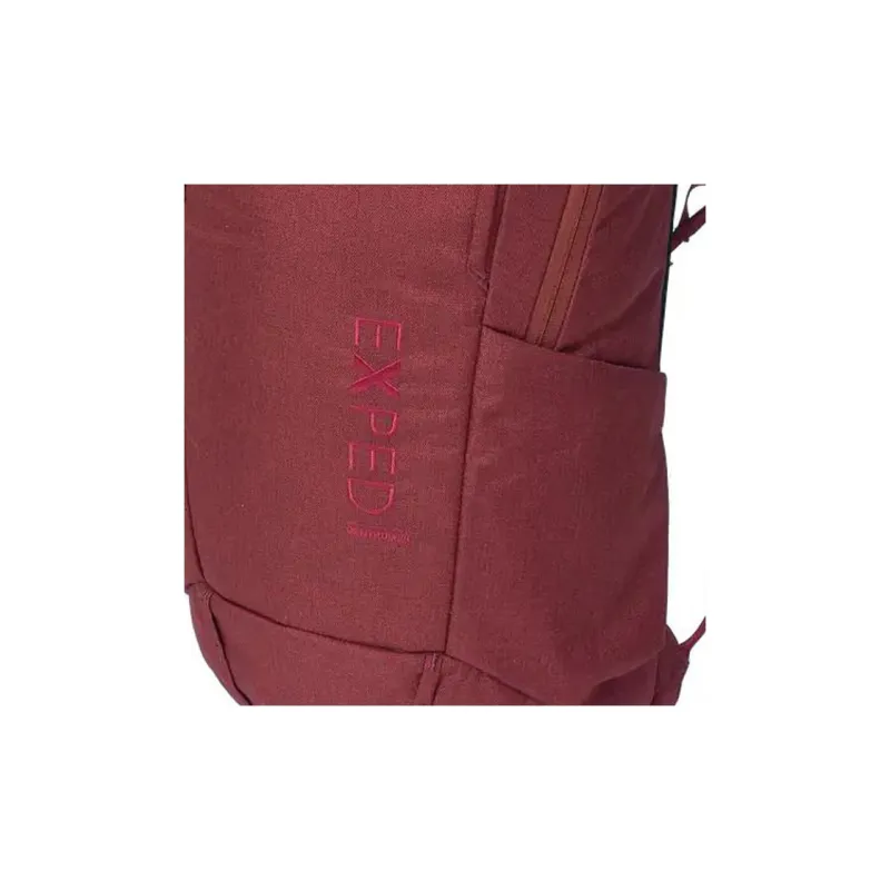 EXPED Recycled Polyester Backpack Unisex Burgundy-3
