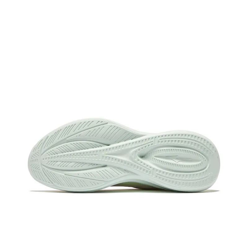 Erke Cushioning Breathable Lightweight Low-Top Training Running Shoes Men's Microcrystal White Purified Water-4