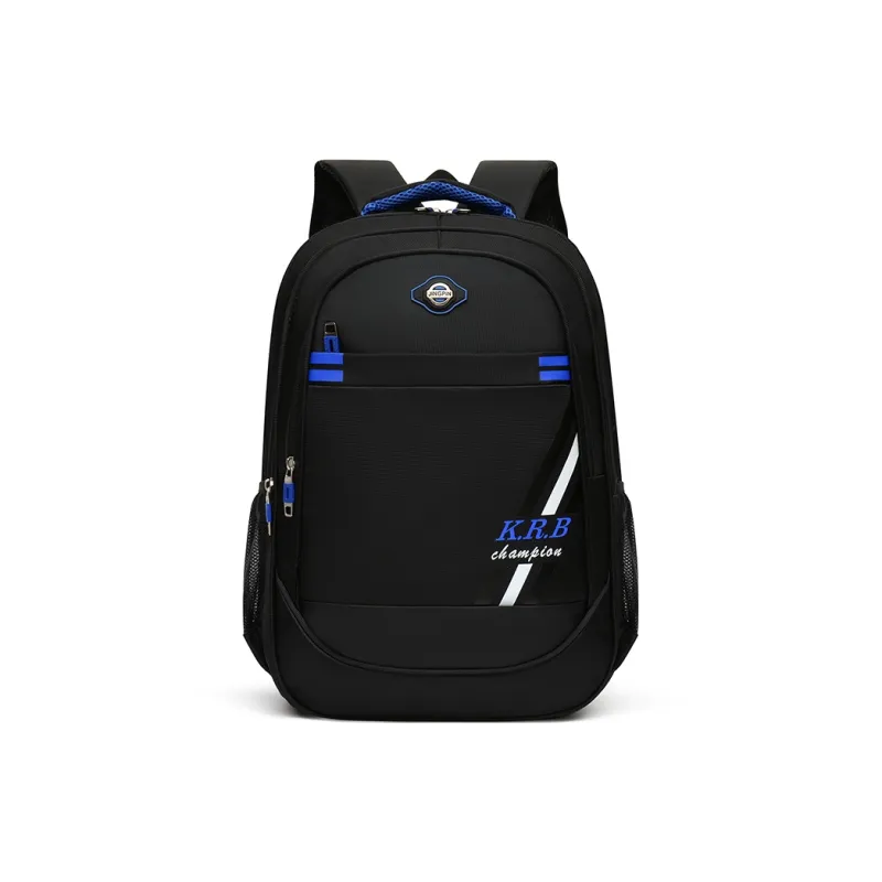 MingLu Oxford Backpack Regular Unisex Black-0