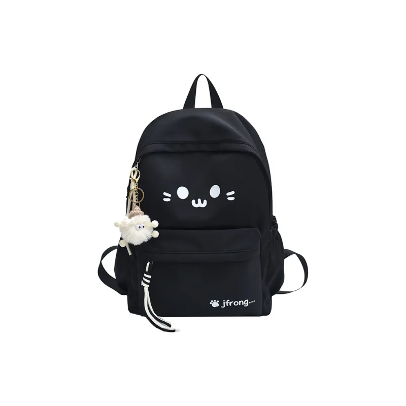 URBAN FOREST Nylon Backpack Women's Pink/White/Black/Blue/Yellow-10