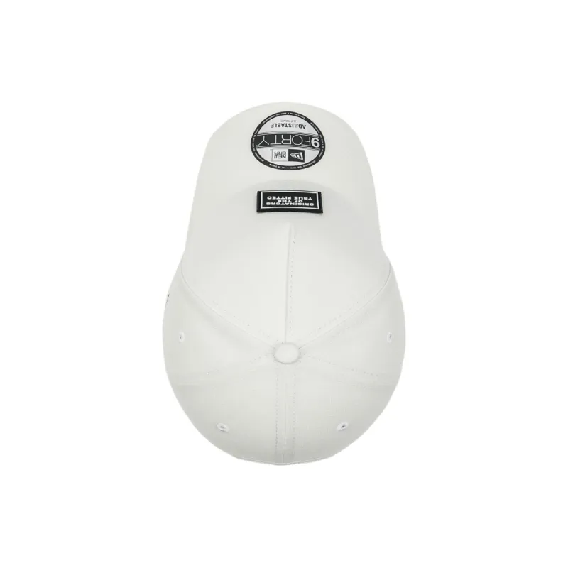 New Era Cotton, Rubber Baseball Caps Unisex White-4