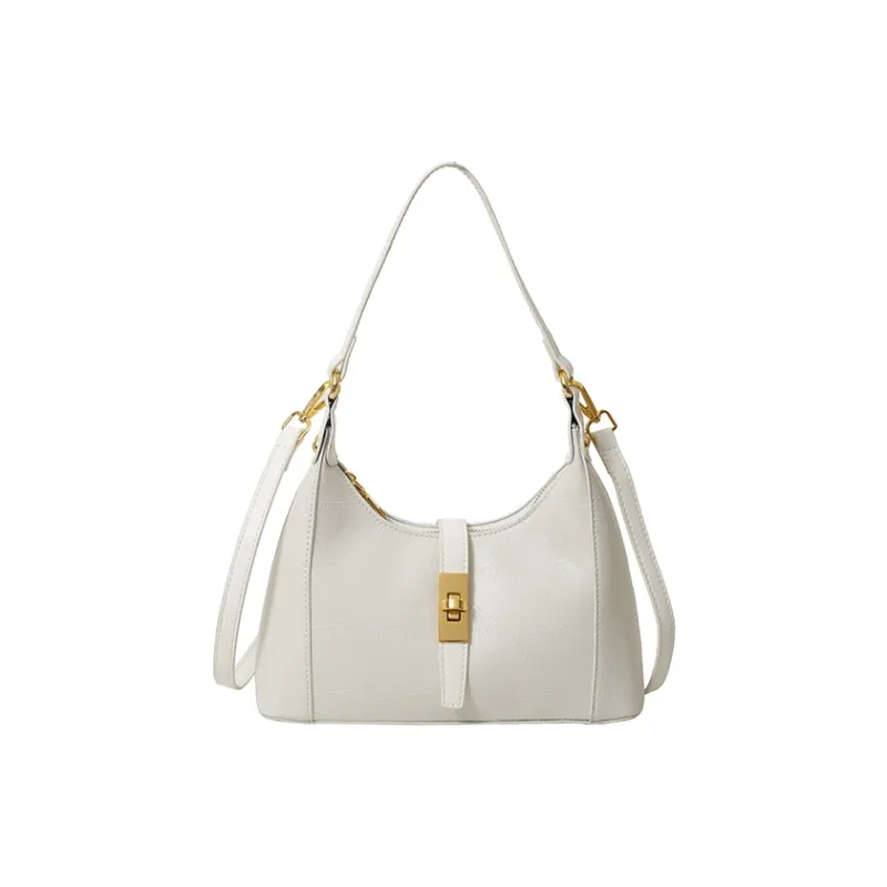 Yalu PU One Shoulder Handbag Crossbody Bag Regular Women's White/Pink/Green/Khaki/Black/Dark Khaki-1