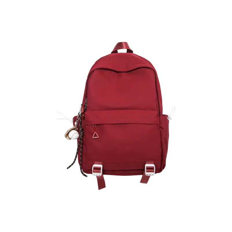 GOBLIN SHARKS 1759 Nylon Backpack Regular Unisex Red/Black/White/Khaki/Gray-0