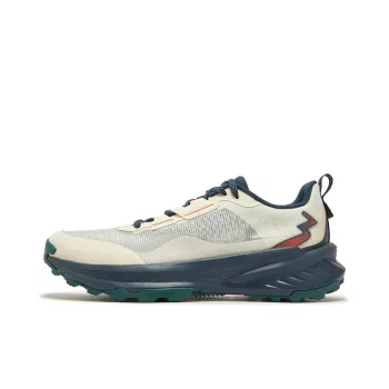 361° Anti Slip And Wear Resistant Breathable Low Top Running Shoes Men's White Ink Blue
