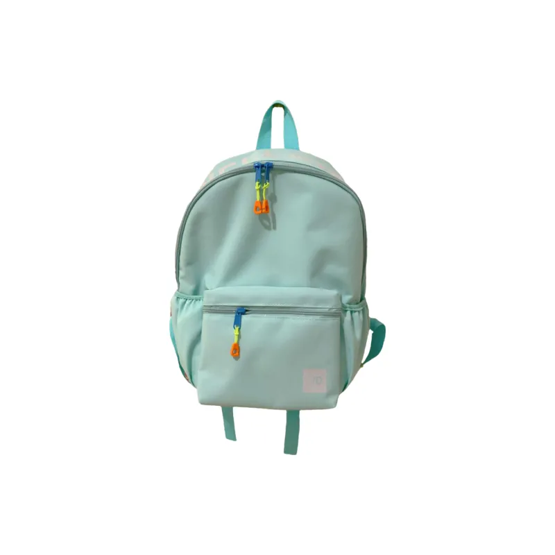 URBAN FOREST Polyester Backpack Unisex White/Black/Purple/Green/Blue-11