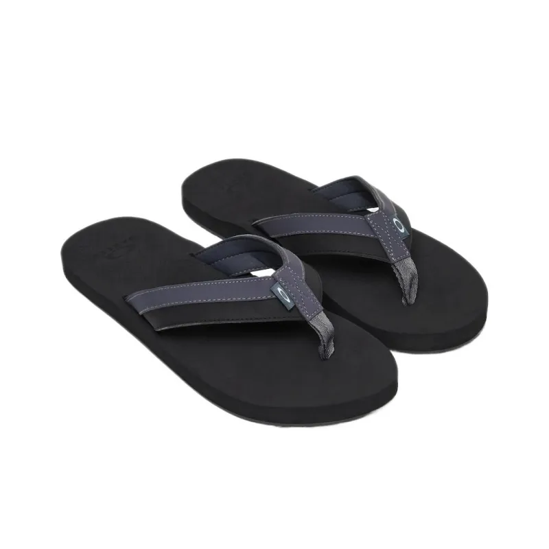 Oakley Odor-Resistant Slip-Resistant Flip Flops Unisex Black-2