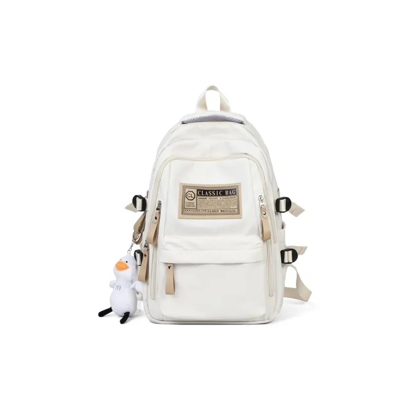 VINEY Fabric Backpack Large Size Unisex Multicolor-8