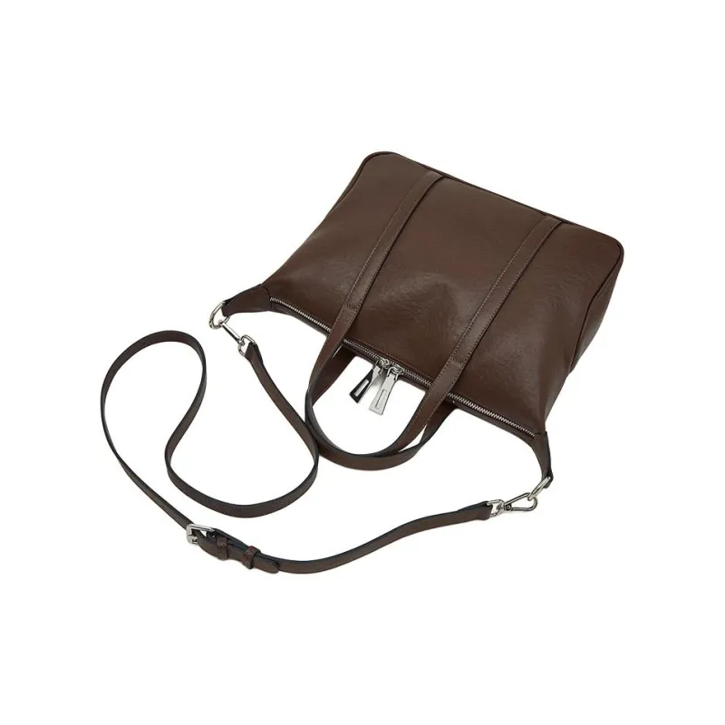 Old Man's Head Vegetable Tanned Cow Leather Crossbody Bag Regular Women's Black/Coffee/Brown-6