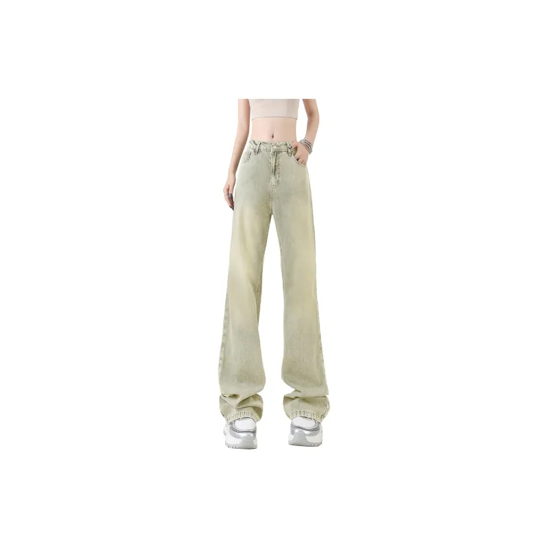HOKLV Jeans Unisex Black-7