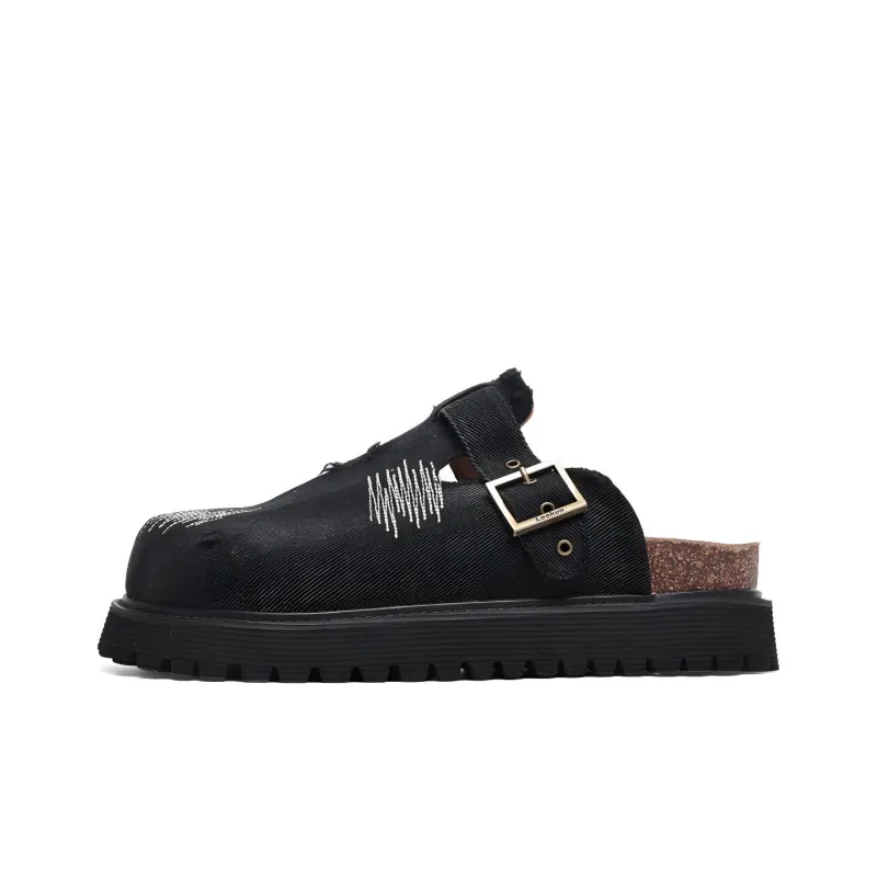 BARDILEV Abrasion Resistant Closed Toe Slippers Unisex-0