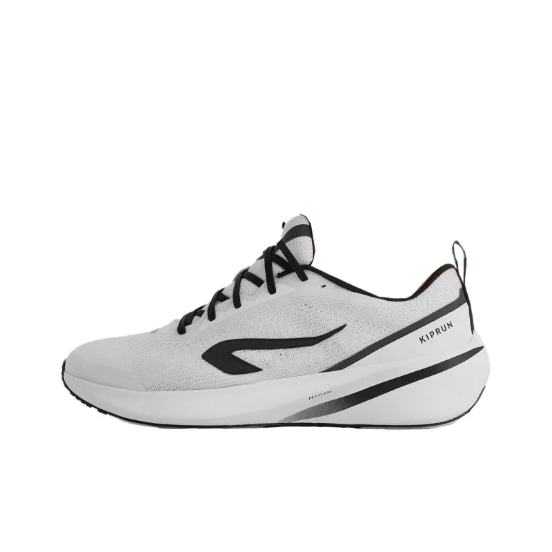 DECATHLON Cushion 500 Cushioning Low Top Running Shoes Men's Snow Carbon Gray-0