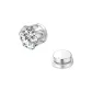 Magnet 6mm Ultra-Sparkling Six-Prong Diamond 1 Pack Eh-1708.ebC