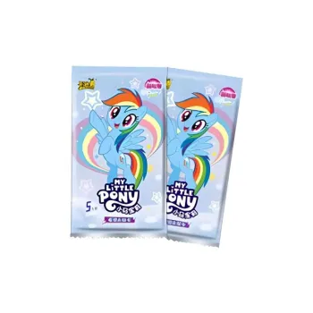 KAYOU My Little Pony, Eternal Friendship Card, Rainbow Bag, 4th Edition IP/Anime Cards 5 Pc/Bag