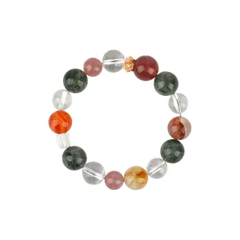 Bubble Scallops Crystal Bracelets Unisex