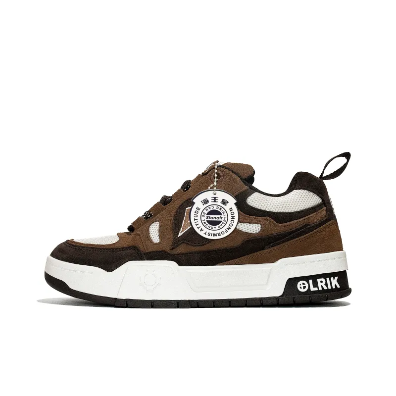 OLRIK x STANAIR Anti Slip Wear Resistant Low Top Skateboard Shoes-18