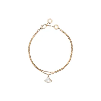 BVLGARI Karat Gold Bracelets Women's Rose Gold
