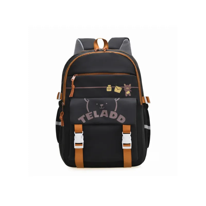 LETOO Nylon Backpack Regular Women's Black/Purple/Green/Blue/Pink-6