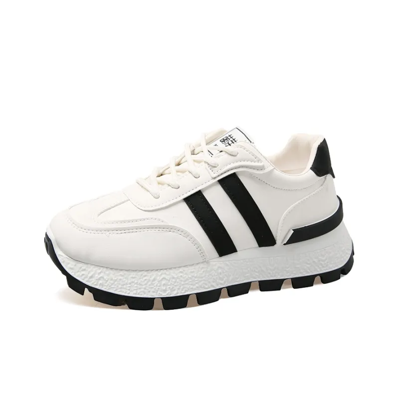 Budding Bear Anti-Slip Wear-Resistant Breathable Lightweight Height Increasing Low-Top Casual Shoes Unisex Box-12