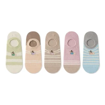 JIAZINI No Show Socks Women's Combo Set