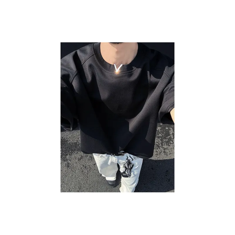 HOKLV Fashion Versatile T Shirt Unisex-12