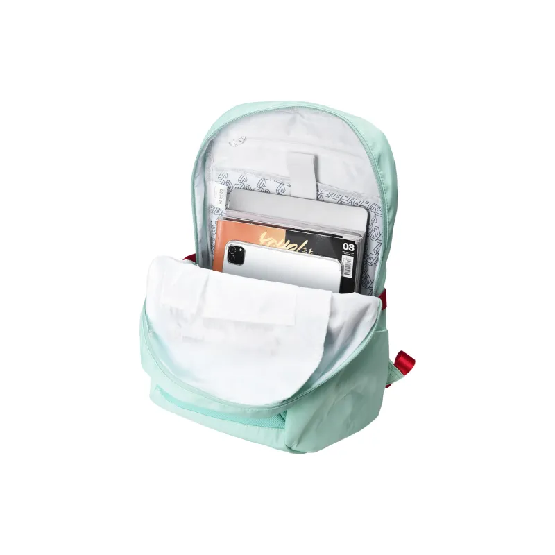 DRACONITE Polyester Student Backpack Regular Unisex Ecru-11